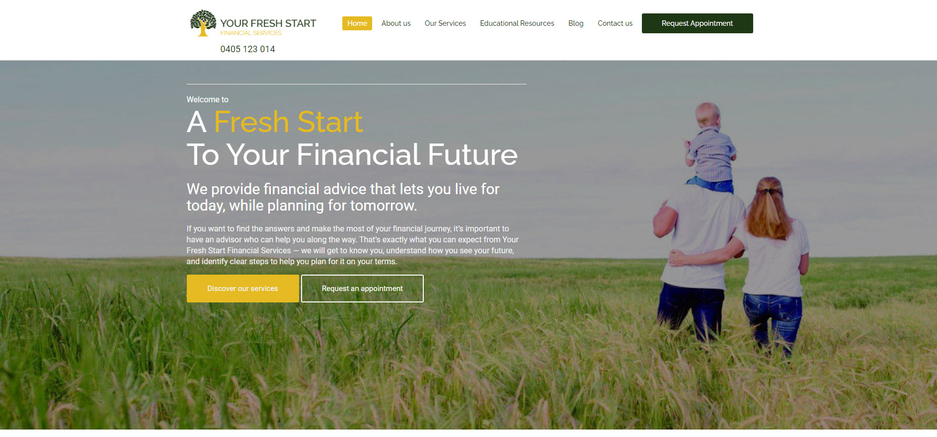 Your Fresh Start Financial Services Financial Planning & Advice
